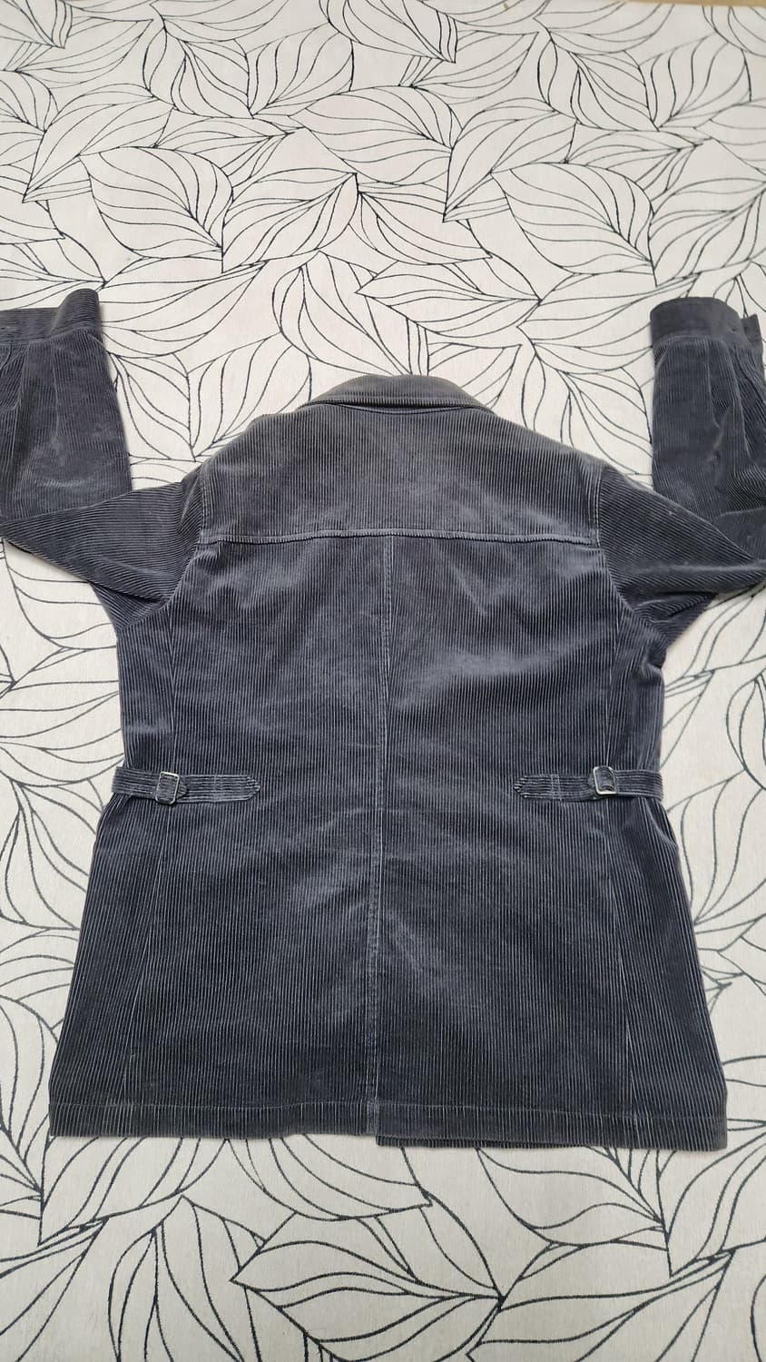 일본판 인터메조 블랙 코듀로이 블레이져 넉넉100 상품이미지2