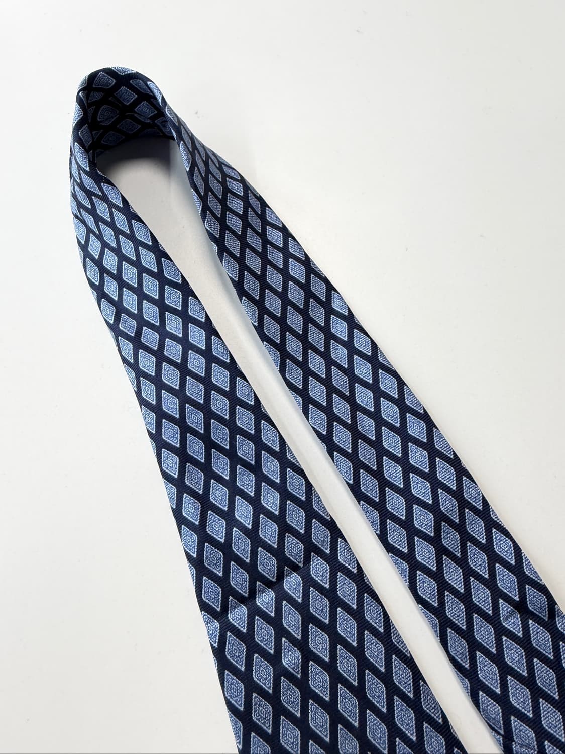 란셀(LANCEL) 패턴 실크 넥타이 9.3cm 상품이미지6