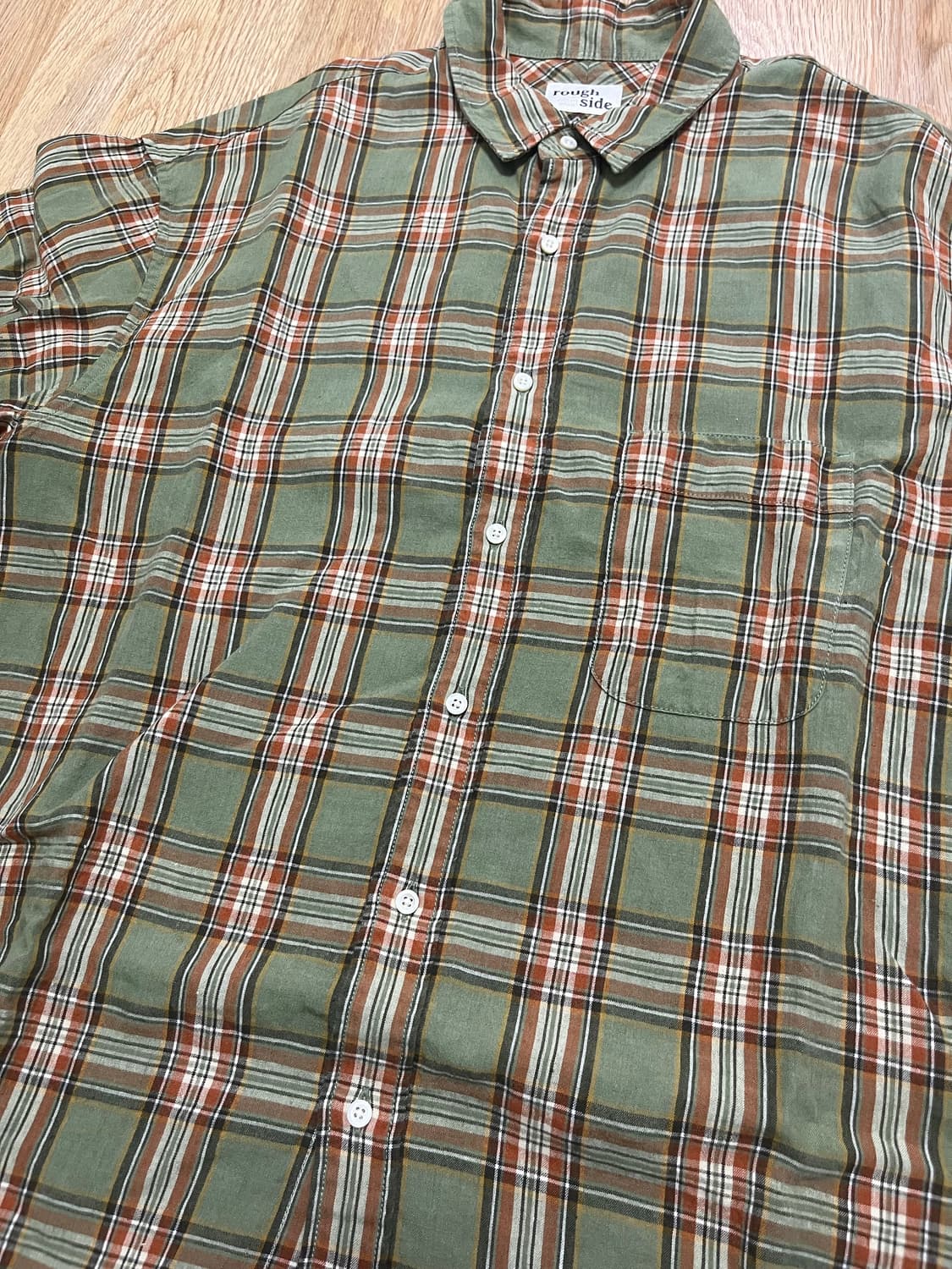 러프사이드 셔링 하프 셔츠 상품이미지4