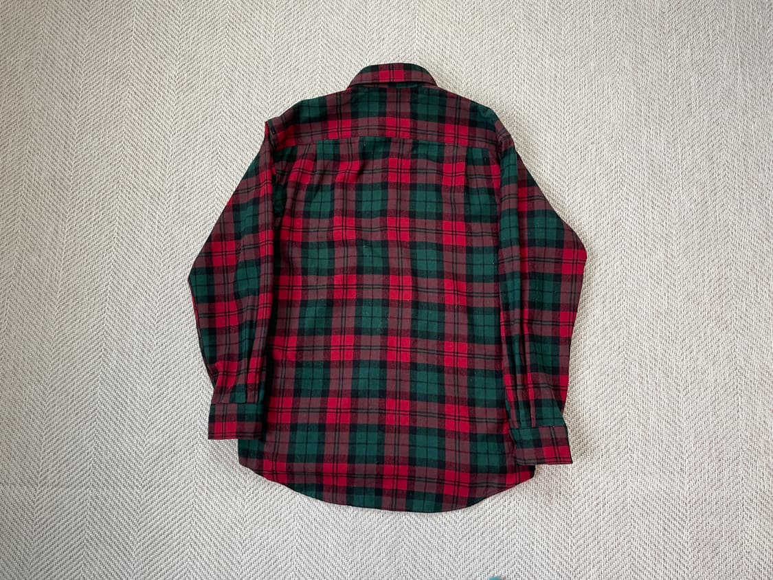 90s 펜들턴 파이어사이드 체크 플란넬 헌팅셔츠 J03718 상품이미지5