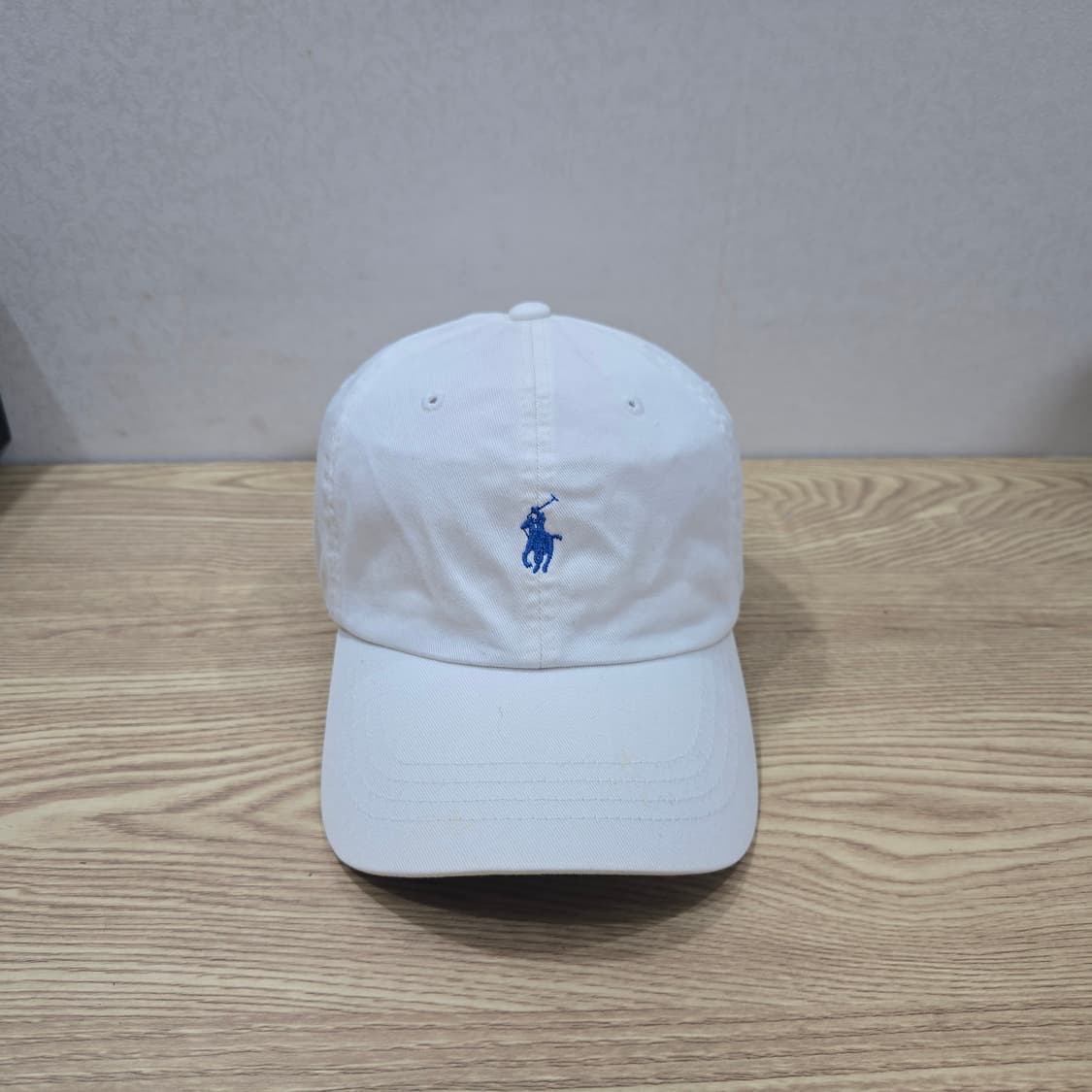 OS 폴로랄프로렌 구형 가죽끈 볼캡 화이트 상품이미지1