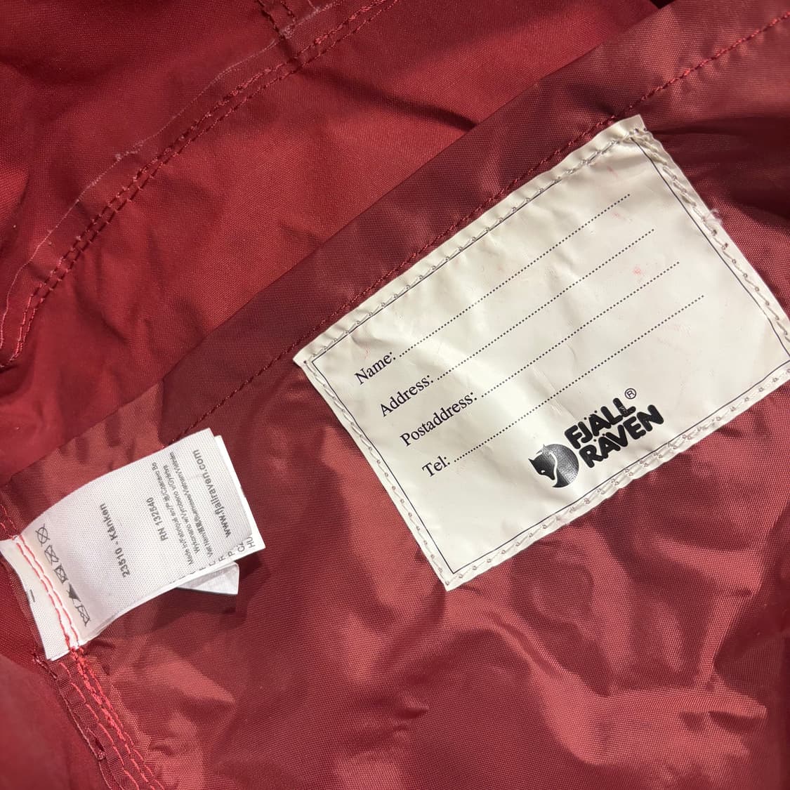 피엘라벤 칸켄 백팩 버건디 상품이미지5