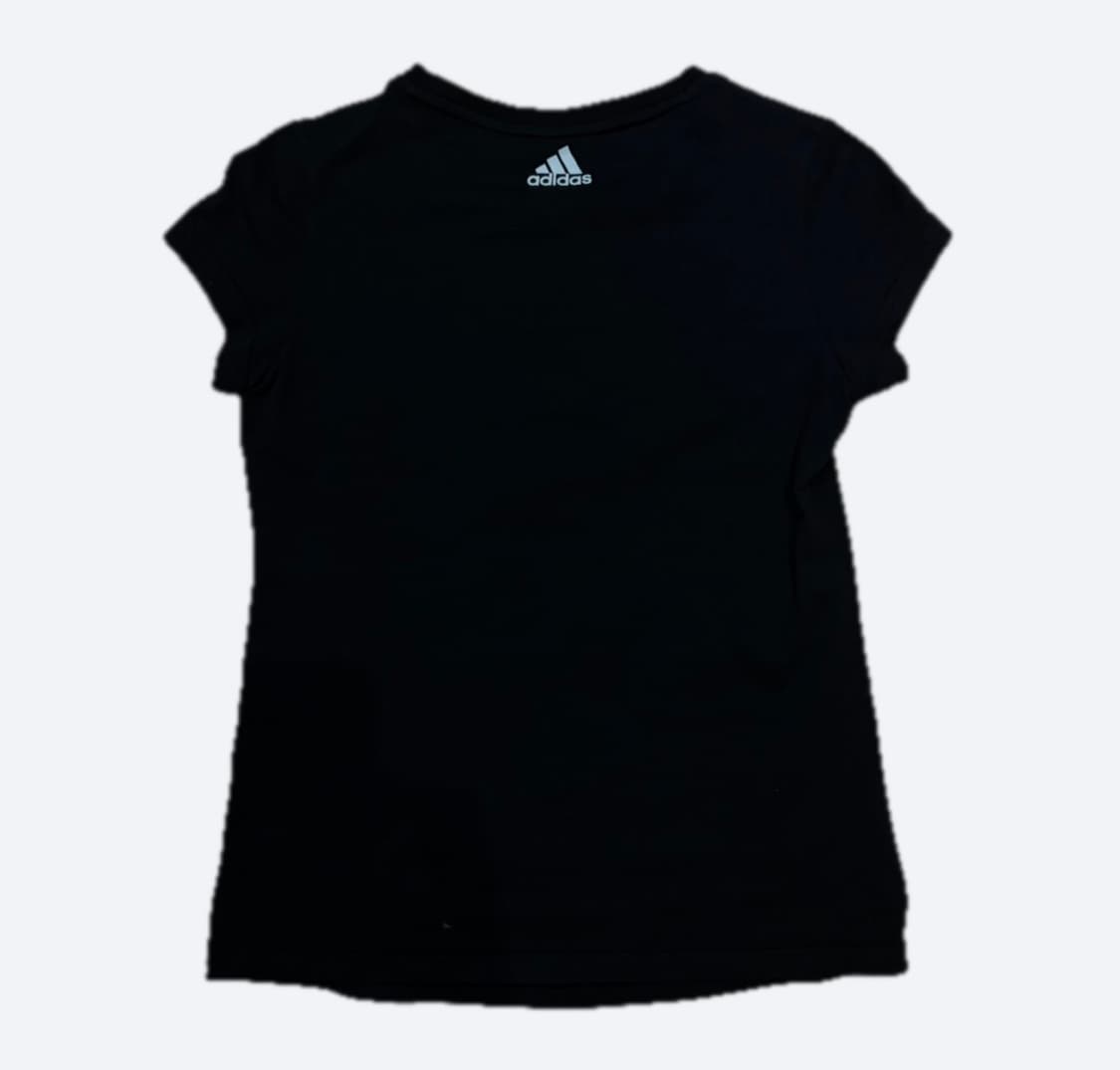 🖤아디다스 딱붙핏 빅로고 블랙 반팔 티셔츠🖤 상품이미지4
