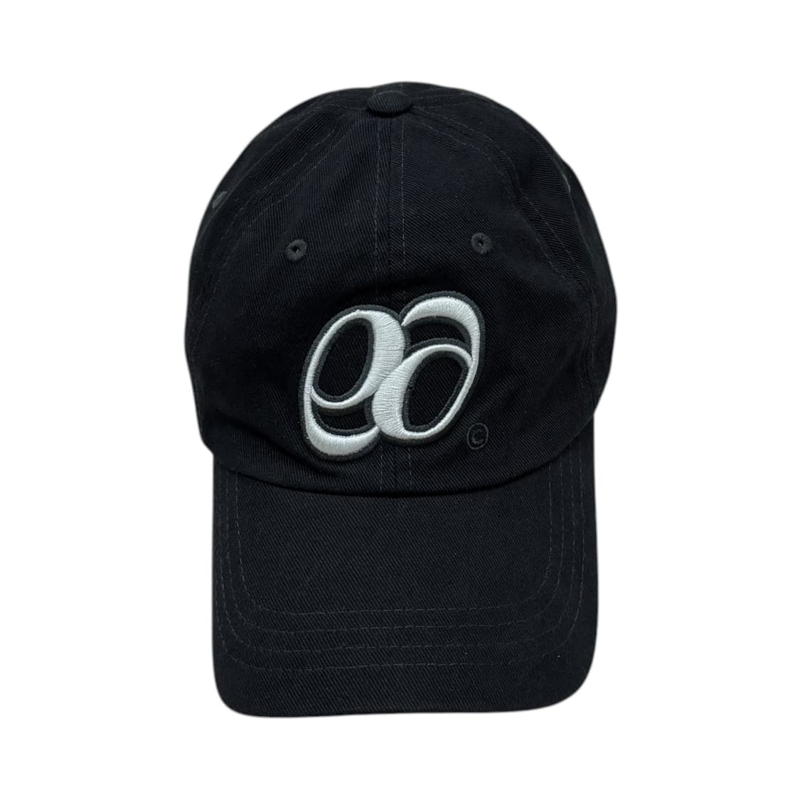 애즈온 99 심볼 로고 볼캡 모자 블랙 상품이미지1