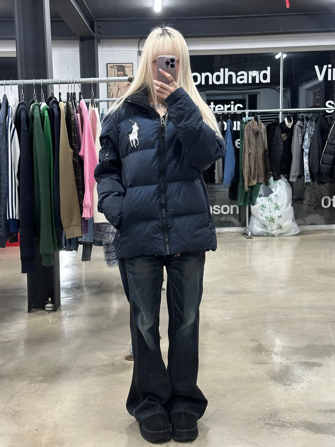 폴로 랄프로렌 빅포니 패딩 상품이미지2