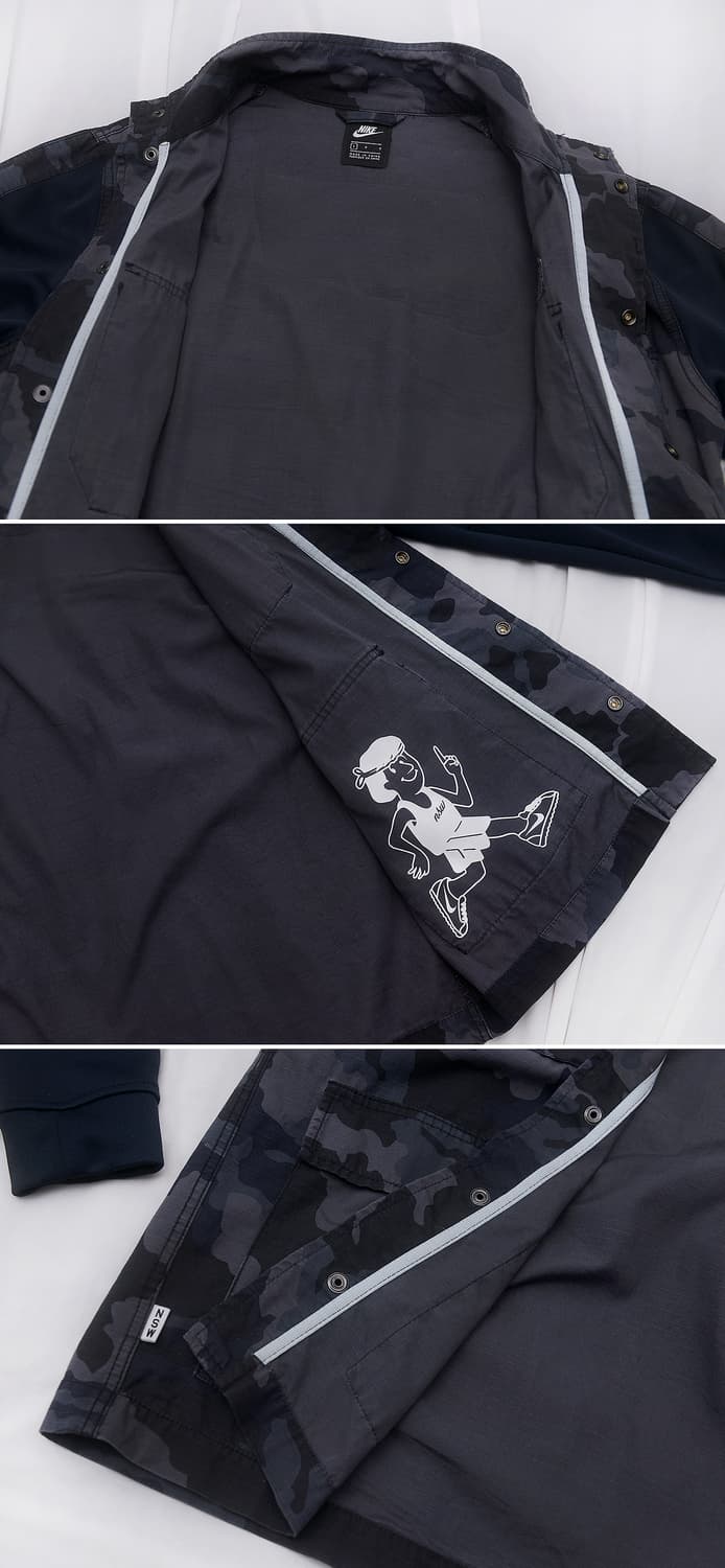 나이키 NSW 블루그레이 카모 M-65 엑티브 자켓 (L / 100+) 상품이미지5