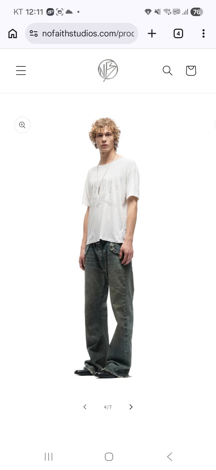 NO/FAITH STUDIOS

IVRY TEXTURED T-SHIRT 상품이미지4