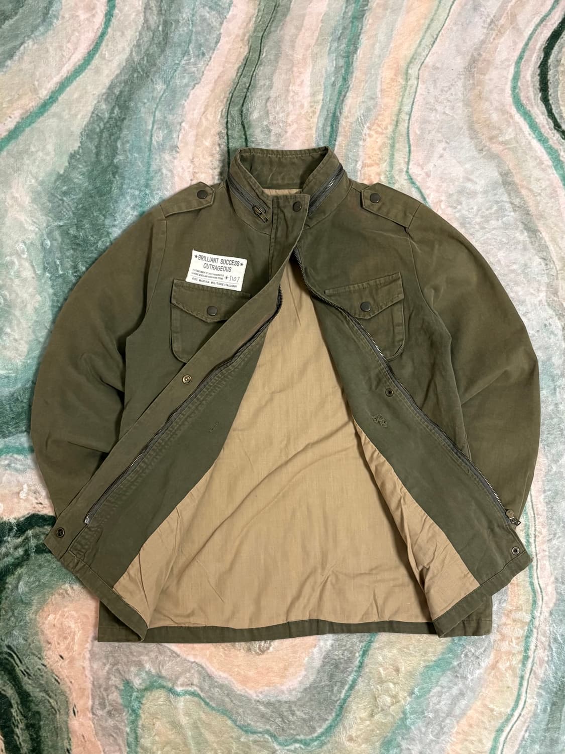 빈티지 밀리터리 필드 자켓 상품이미지4