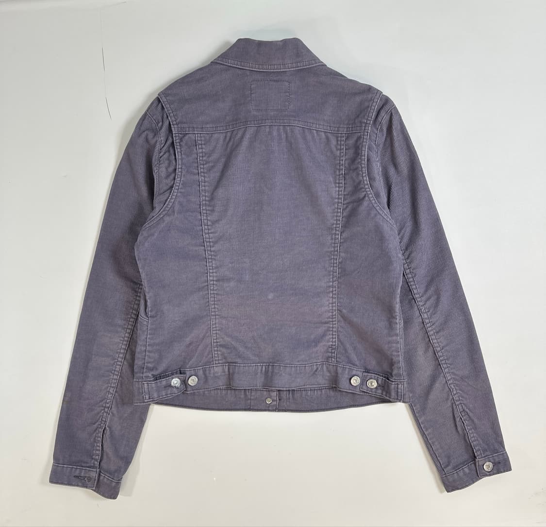리바이스 퍼플 워시드 코튼 트러커자켓 L (JR size) 상품이미지3