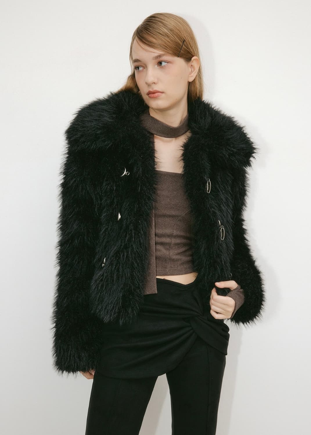 Yuse 유즈 퍼자켓  상품이미지3