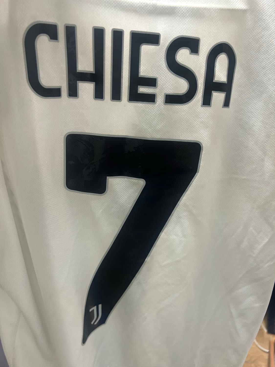 유벤투스 22 23 홈 유니폼 키에사 7번 마킹 상품이미지2