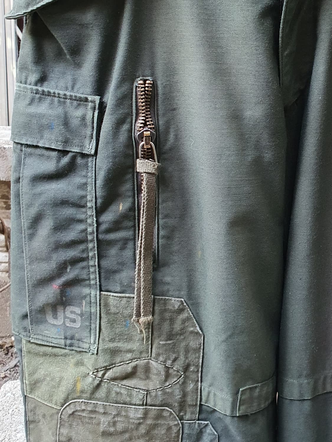 m-65 팬츠 빈티지 커스텀[업그레이드 버전/ 프론트 지퍼] 상품이미지4