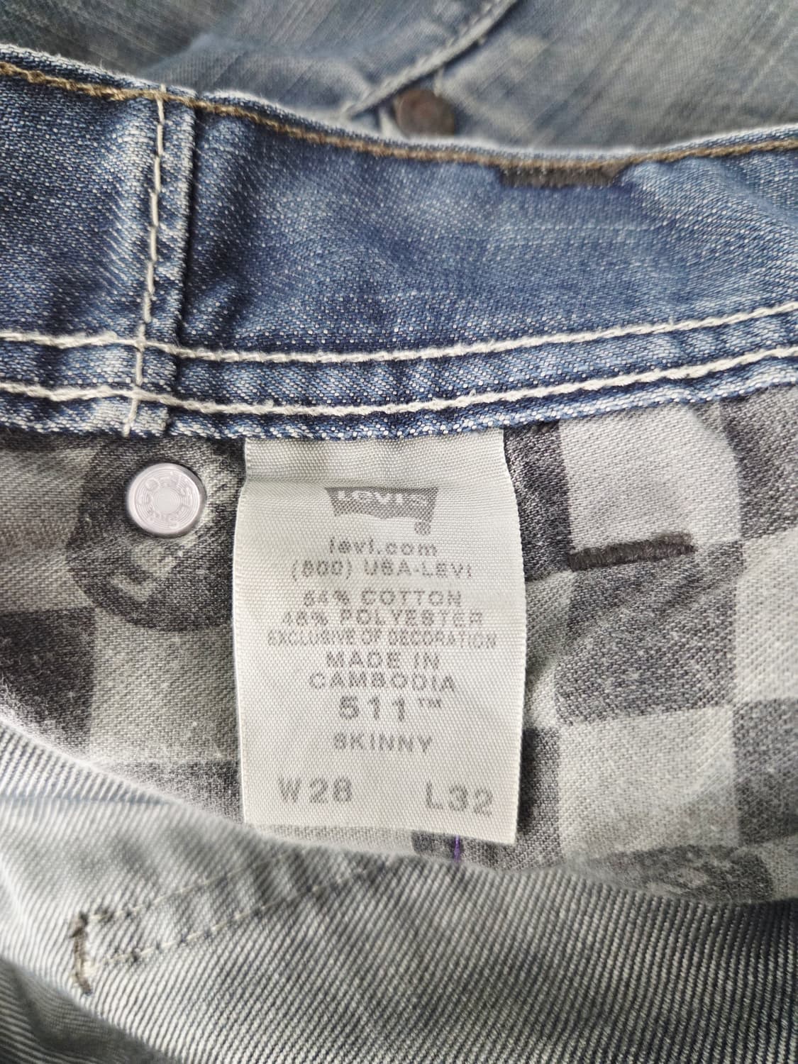 리바이스 511 스키니 데님 팬츠_28 상품이미지7