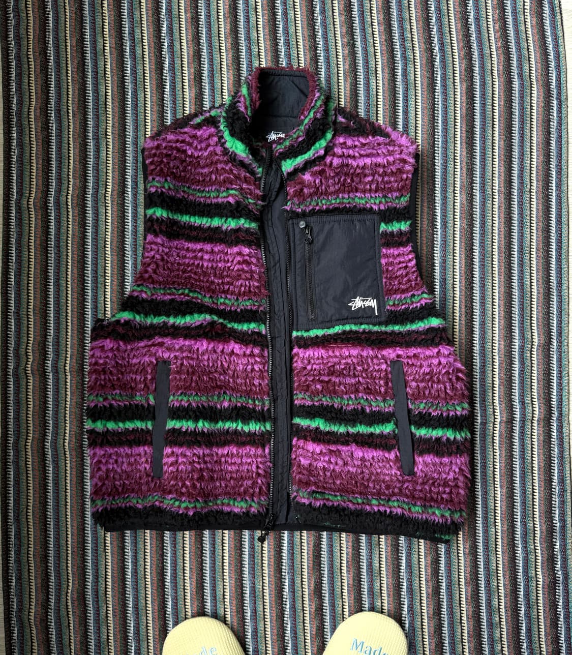 스투시 스트라이트 쉐르파 베스트 상품이미지3