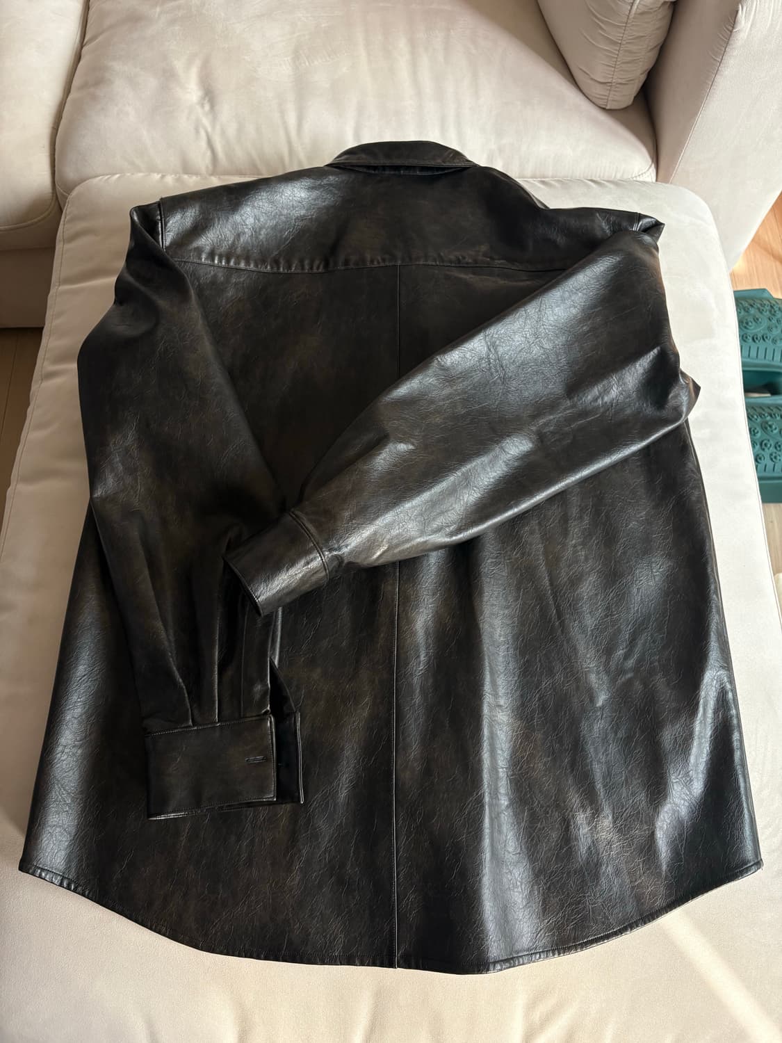 [48] 드리스 반 노튼 레더 셔츠 상품이미지3