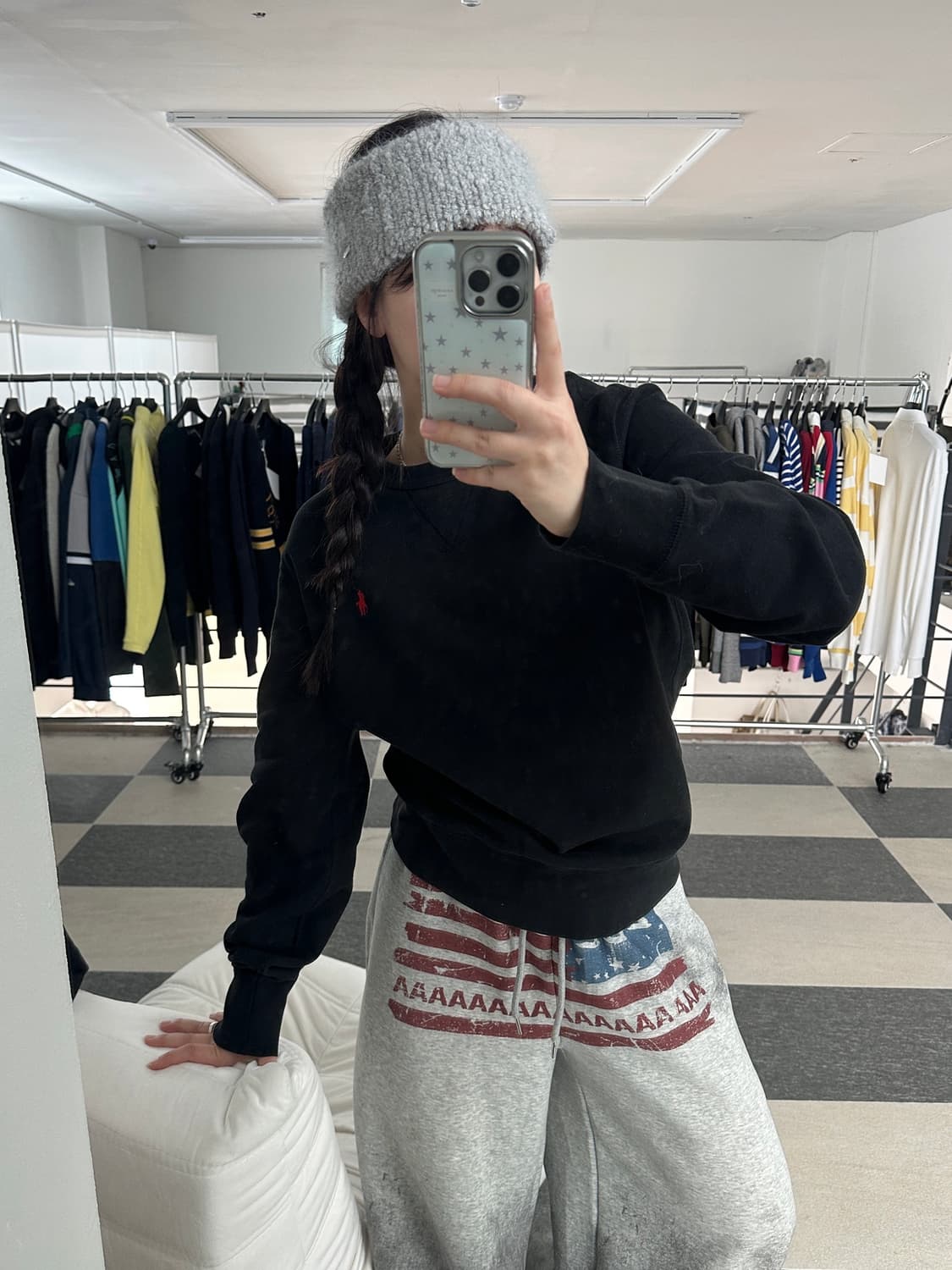 폴로 랄프로렌 블랙 맨투맨  상품이미지3