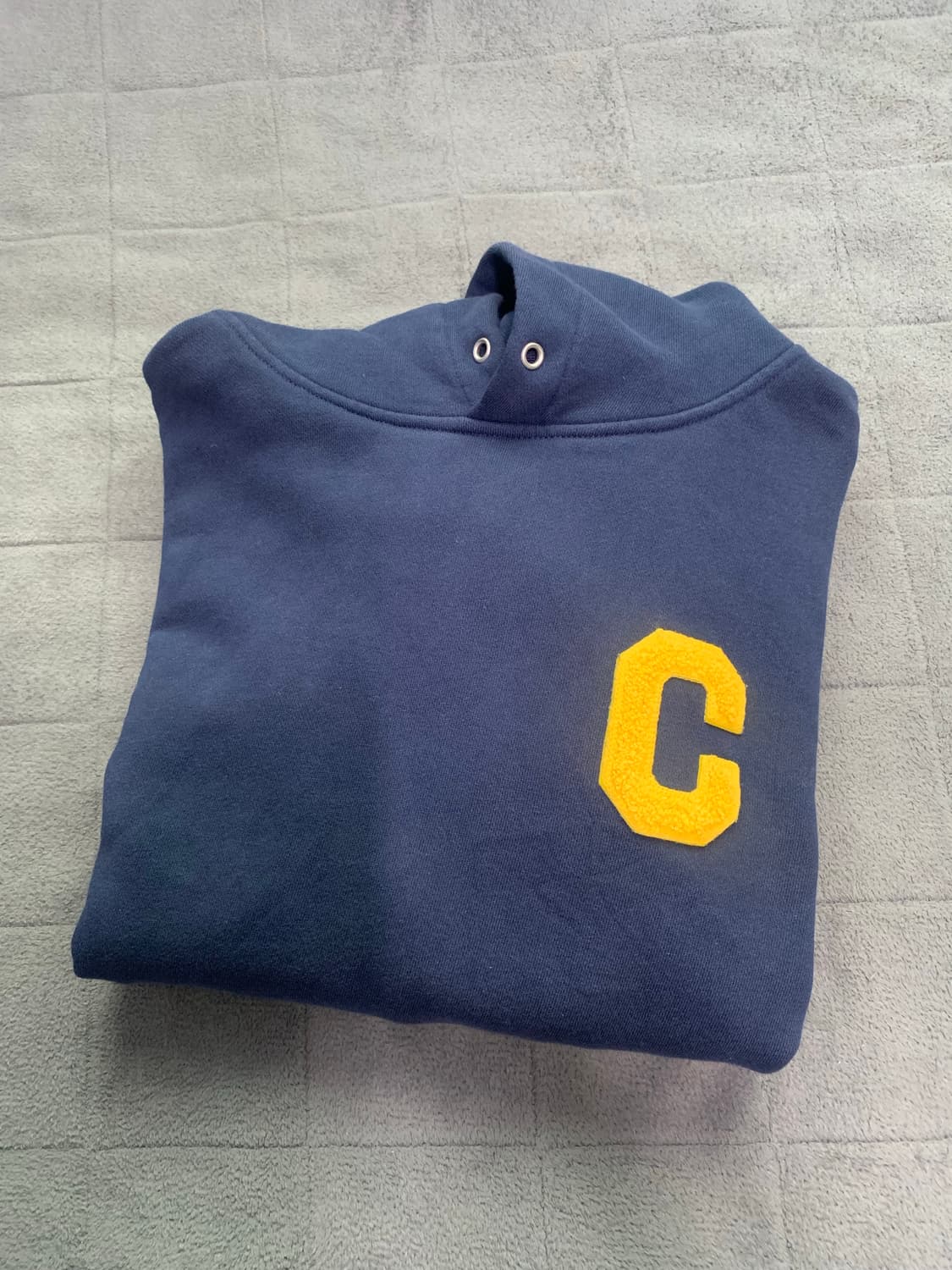 커버낫 C로고 네이비 후드티 M 상품이미지7