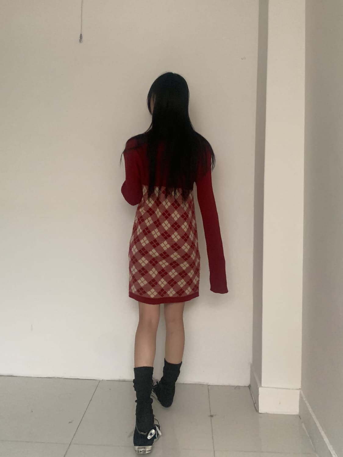 Caroline Turtle Neck Knit Dress 상품이미지8