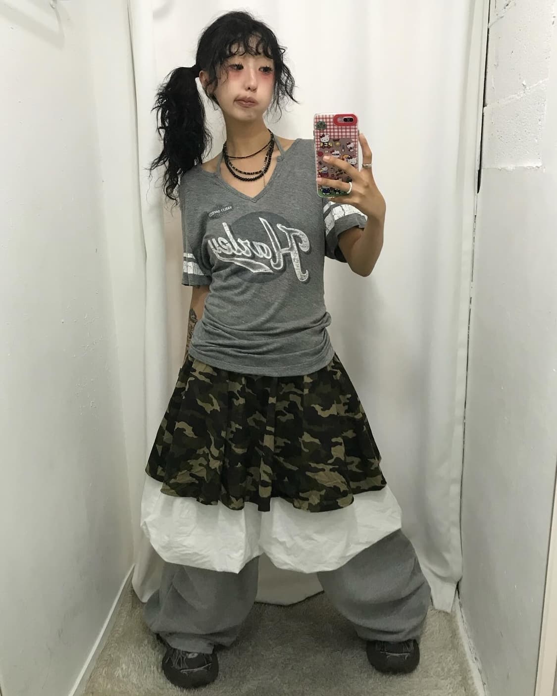 Harley-Davidson Grey T-shirt 상품이미지2