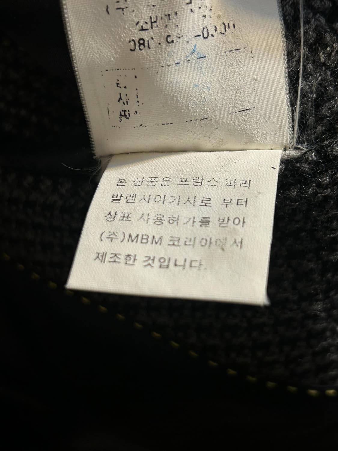 90s 발렌시아가 옴므 하운드투스 클래식 블레이저 상품이미지8