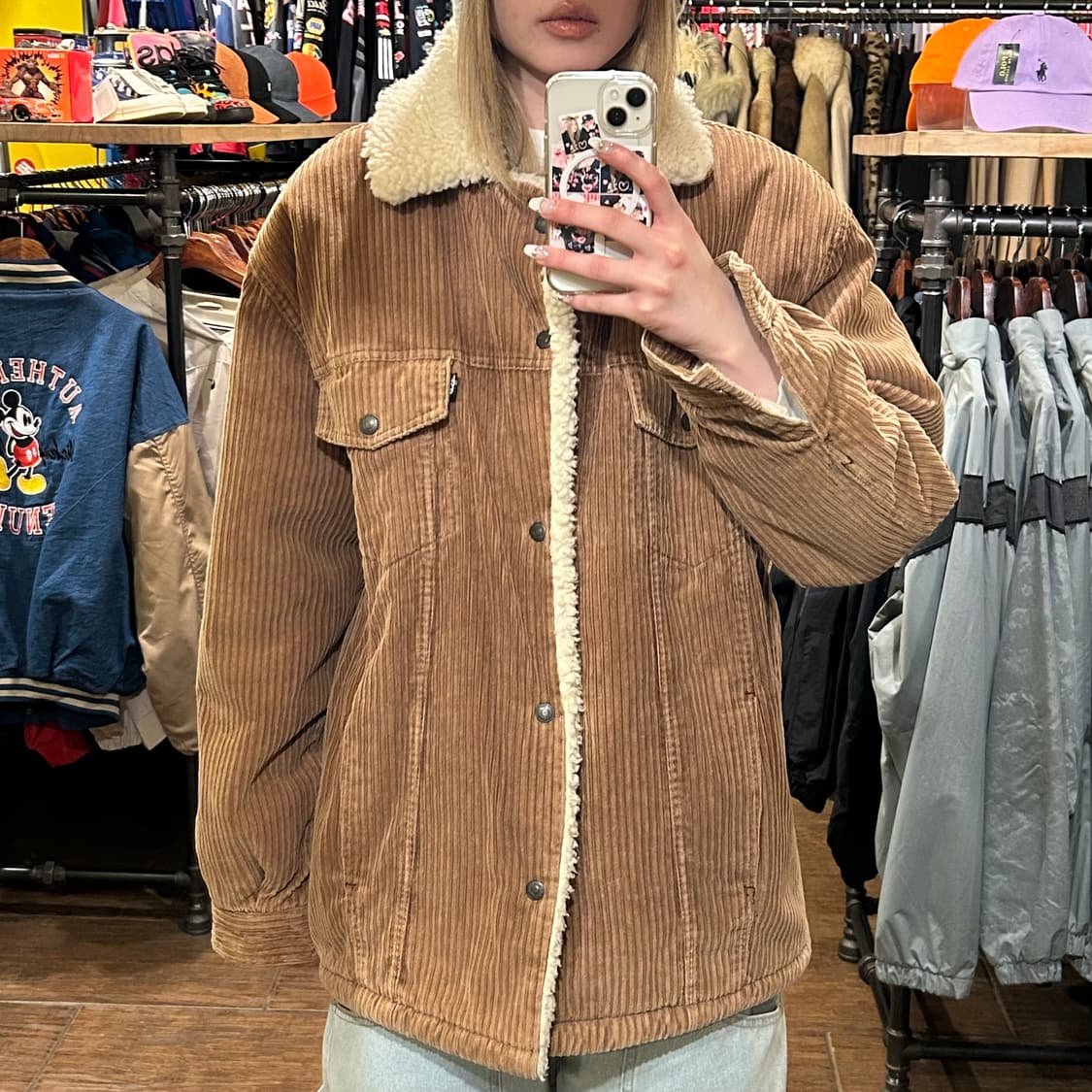 [HI] 리바이스 골덴 자켓 브라운 상품이미지1