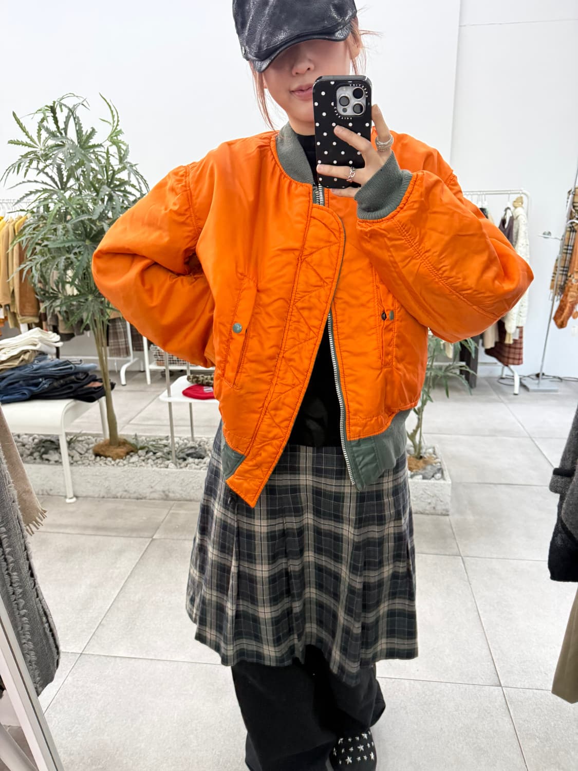 XL)알파인더스트리 리버시블 ma-1 플라이트 자켓 상품이미지3