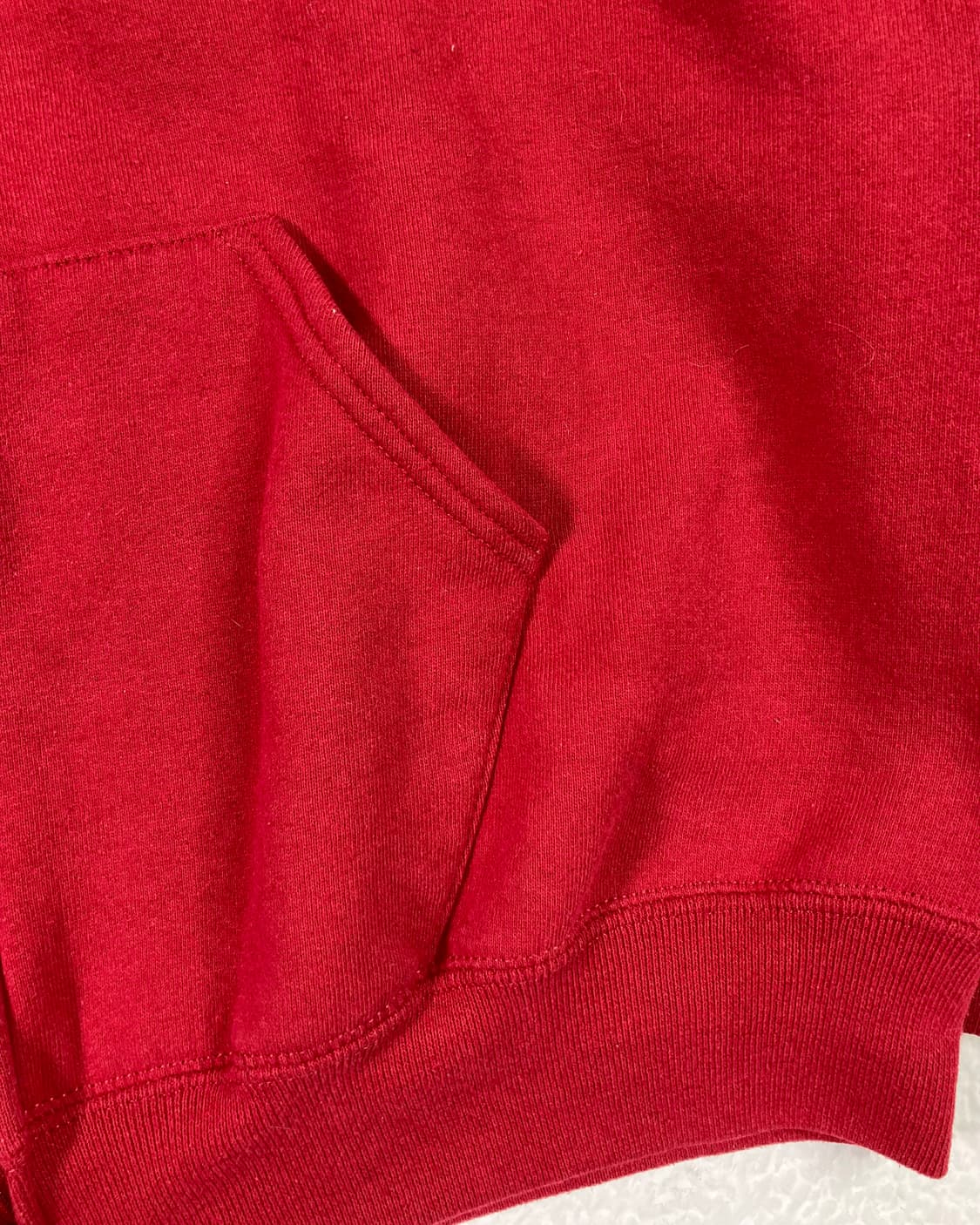 90s Russell Zip Up Hoodie (red) 상품이미지5