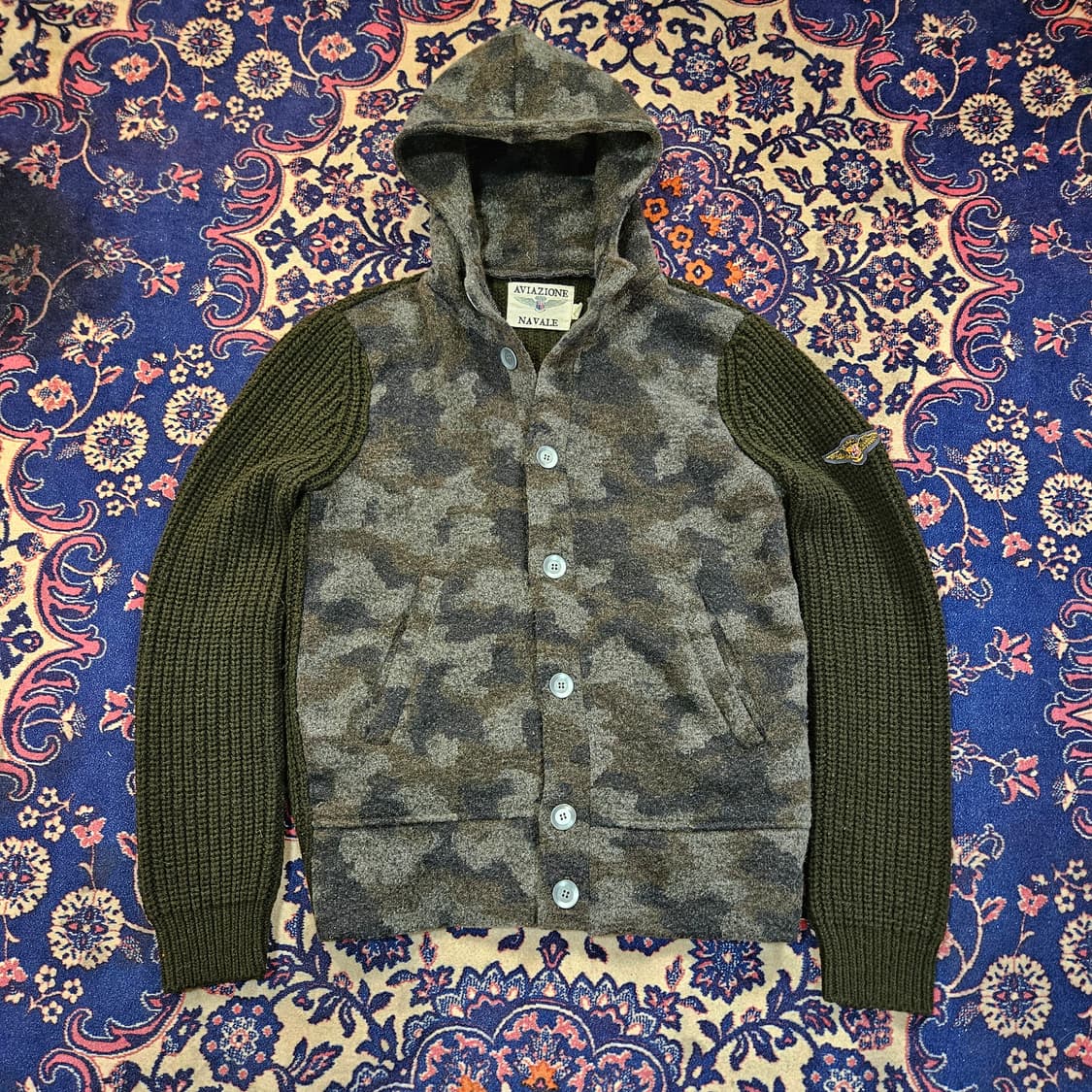 Aviazione Navale in Italy 카모 블럭 후드자켓 L 상품이미지1