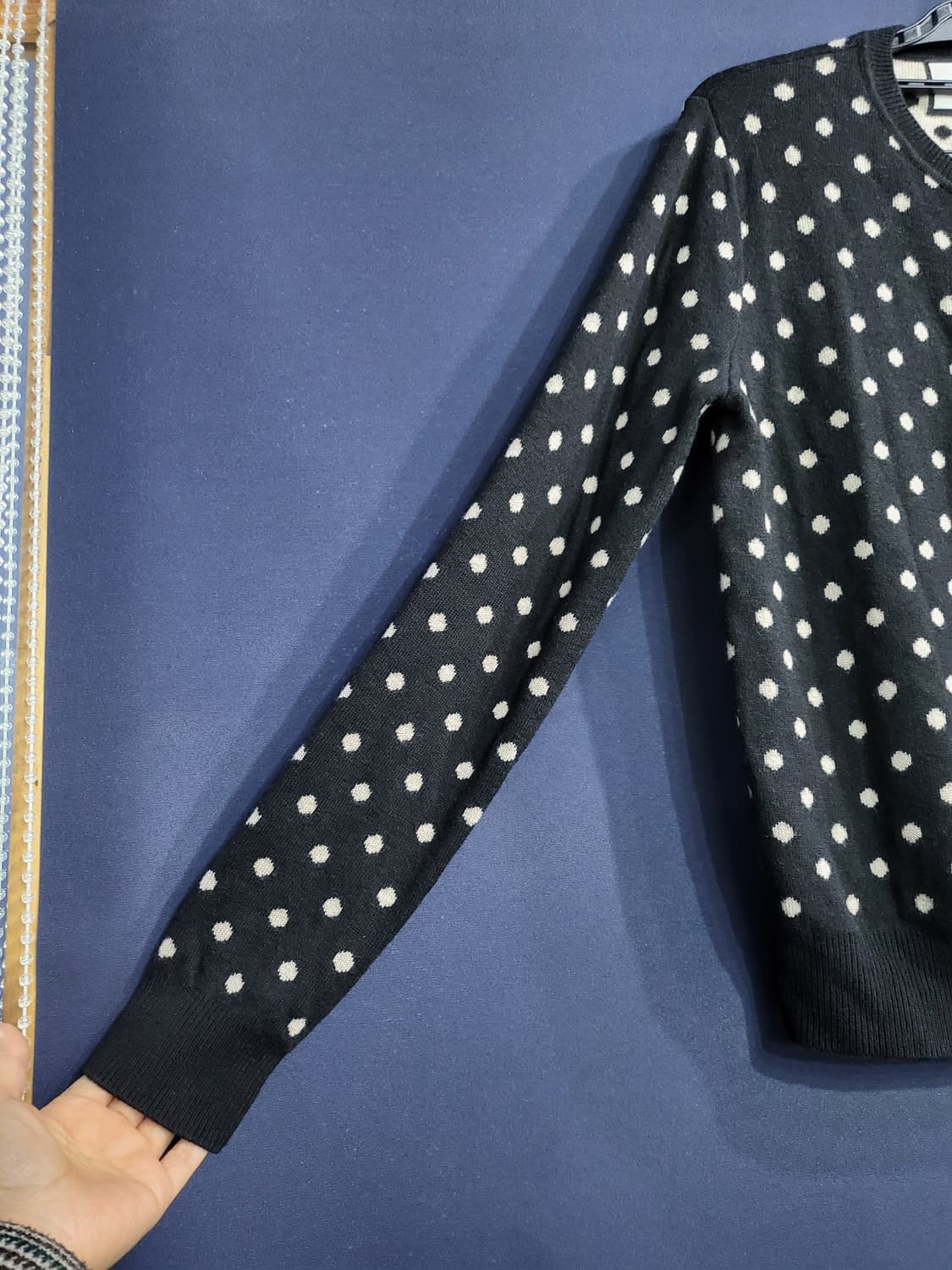 칼라거펠트 울 가디건 상품이미지3