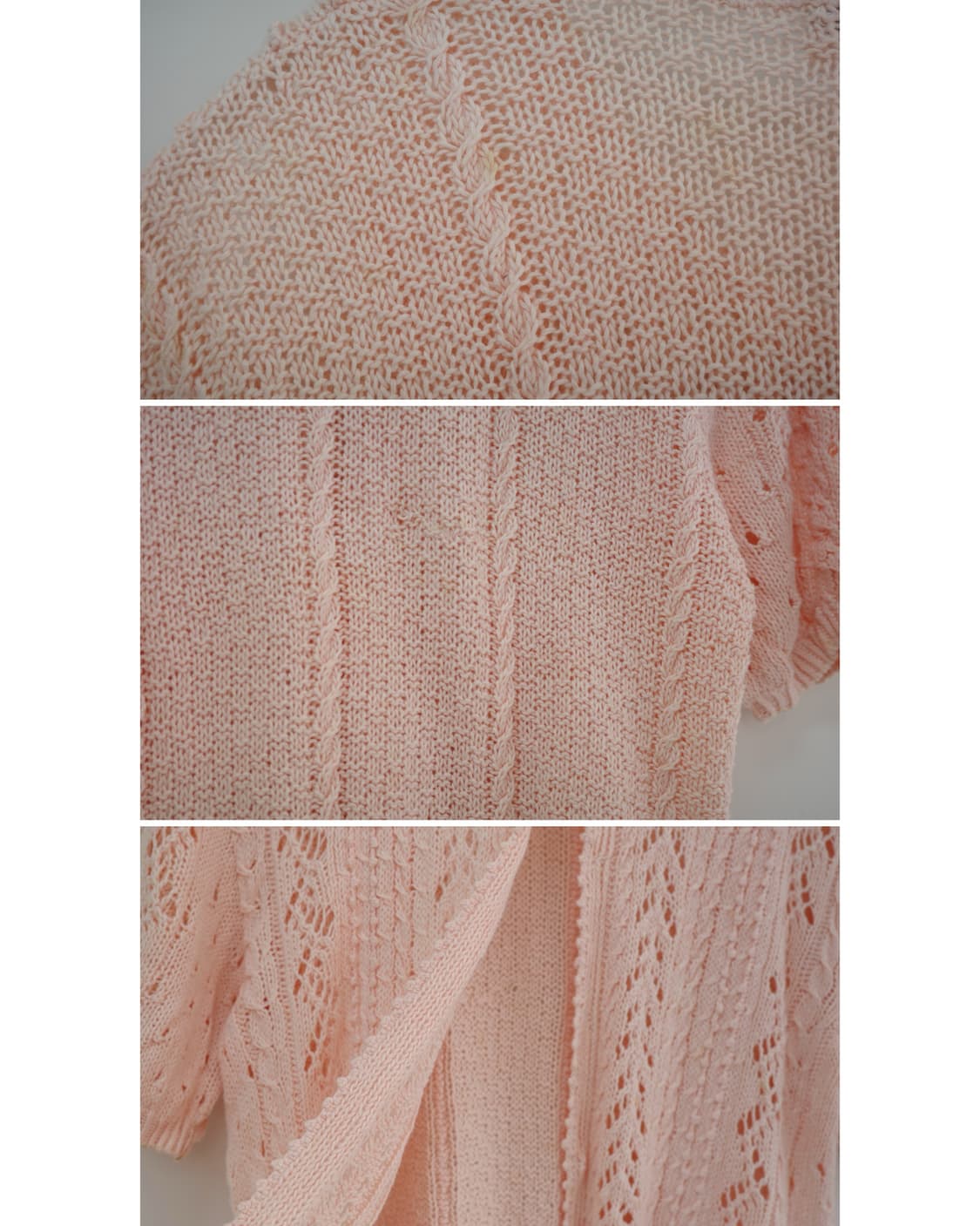 Viyella club London pink half cardigan 상품이미지9