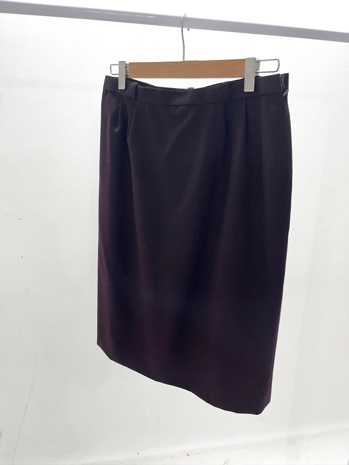 Wine Midi Skirt 상품이미지2