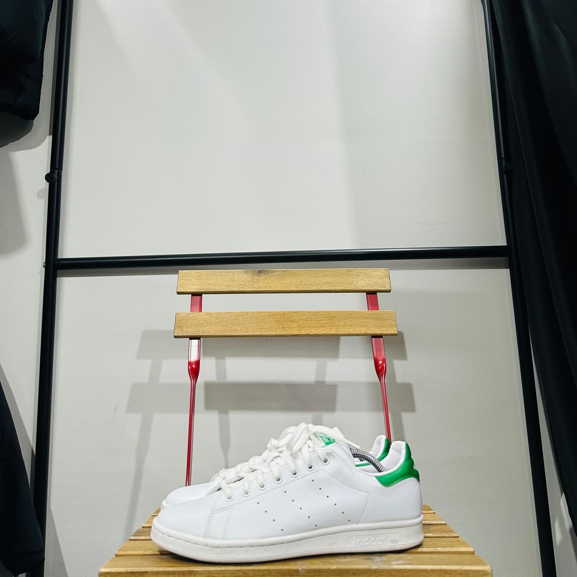 285) 아디다스 운동화 남성 남자 신발 스탠스미스 화이트 그린 상품이미지3