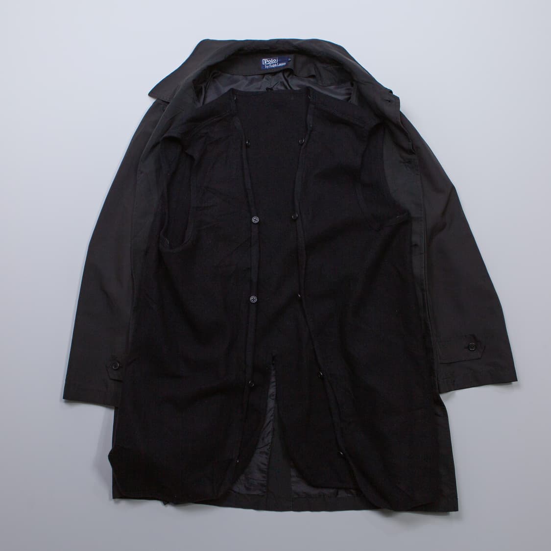 폴로 랄프로렌 앙고라 울 라이너 트렌치 코트 상품이미지4