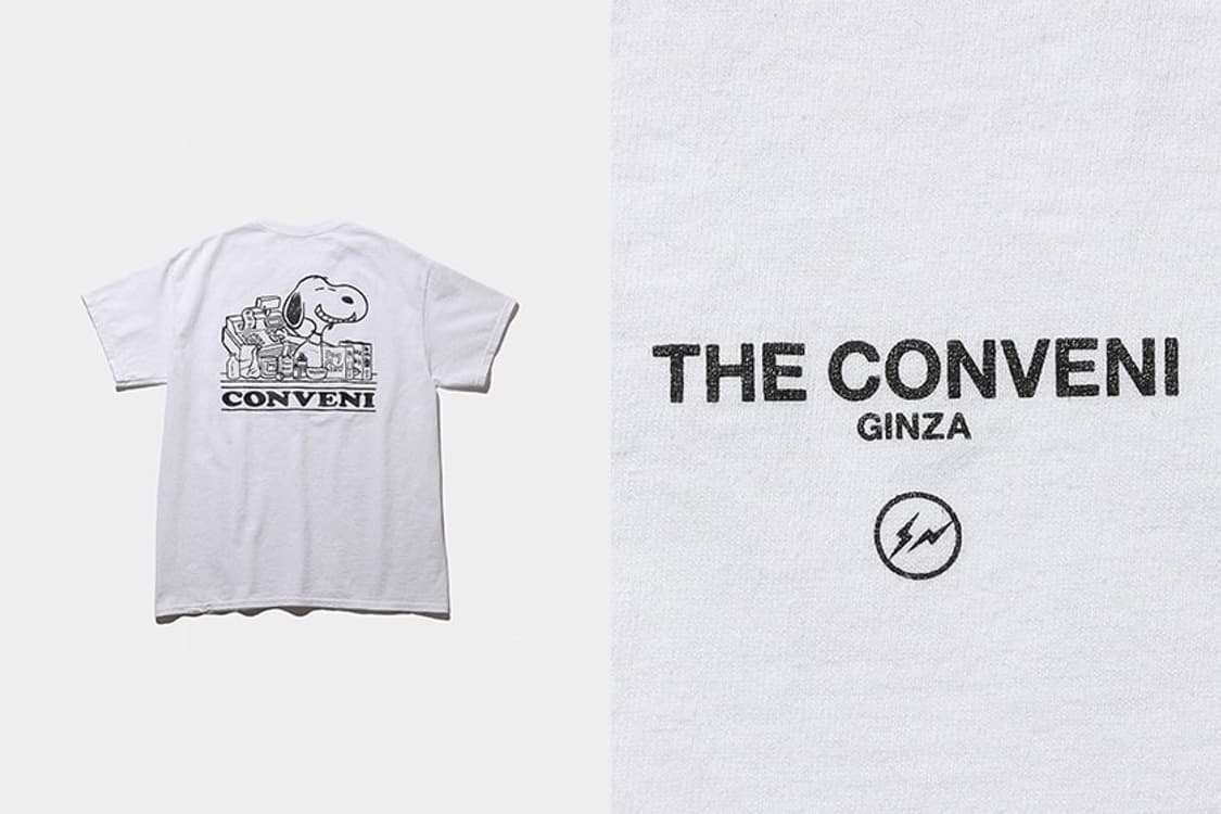 CONVENI X 스누피 그래픽 티셔츠 L 상품이미지1