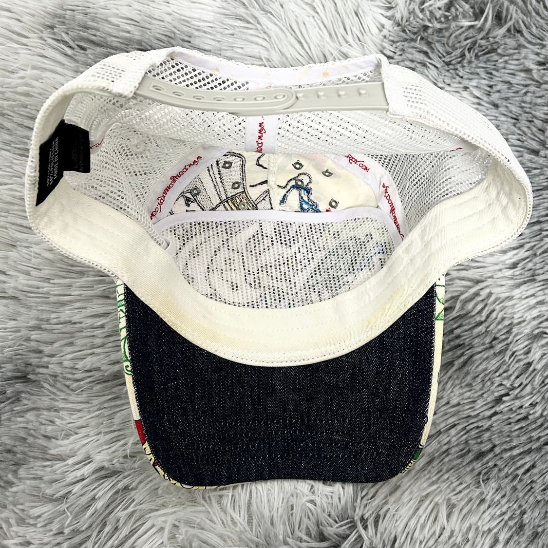 에드하디 스컬 펑크 메쉬 볼캡 상품이미지5