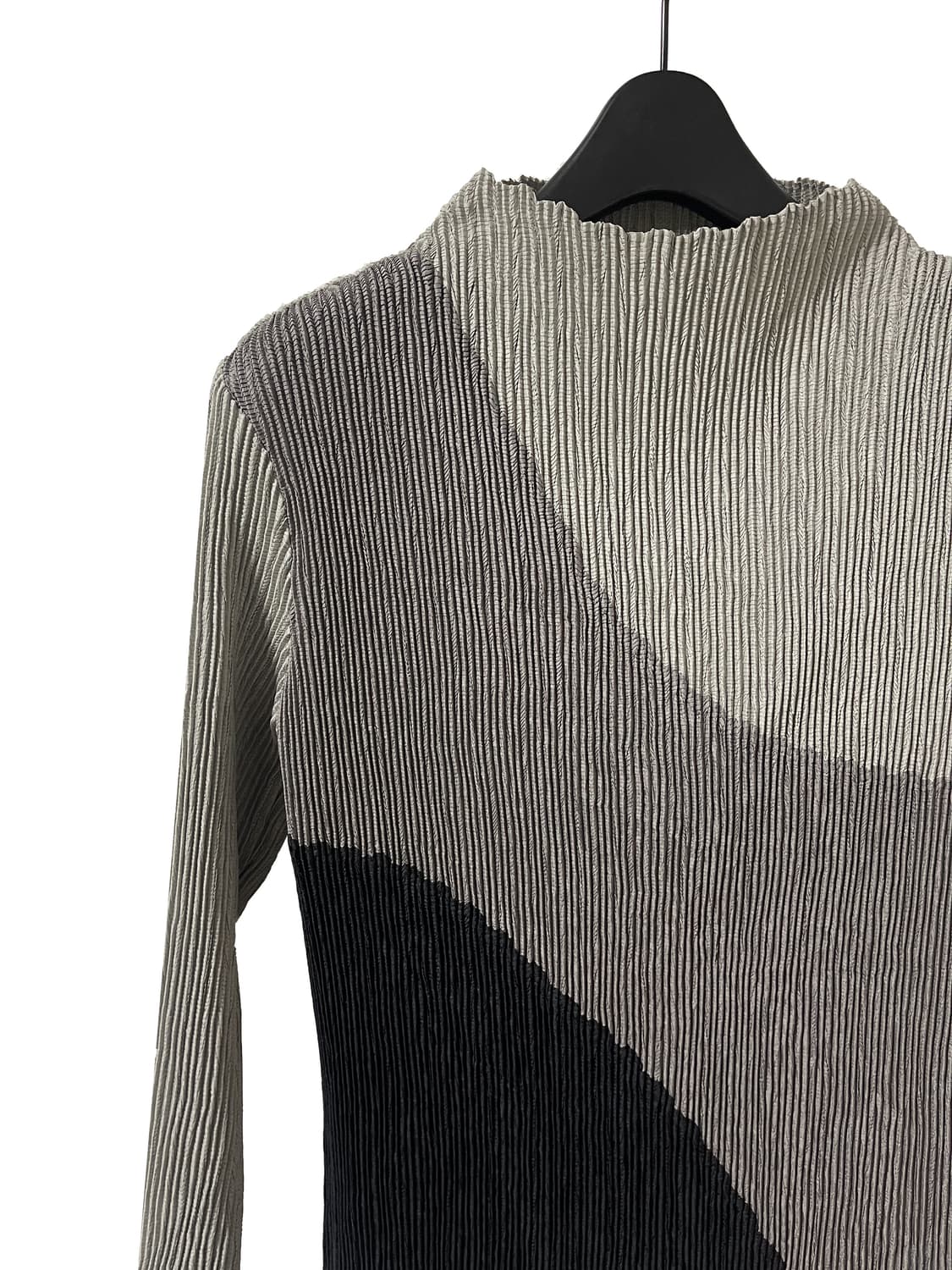 Coloriage Pleats Blouse Top 상품이미지3