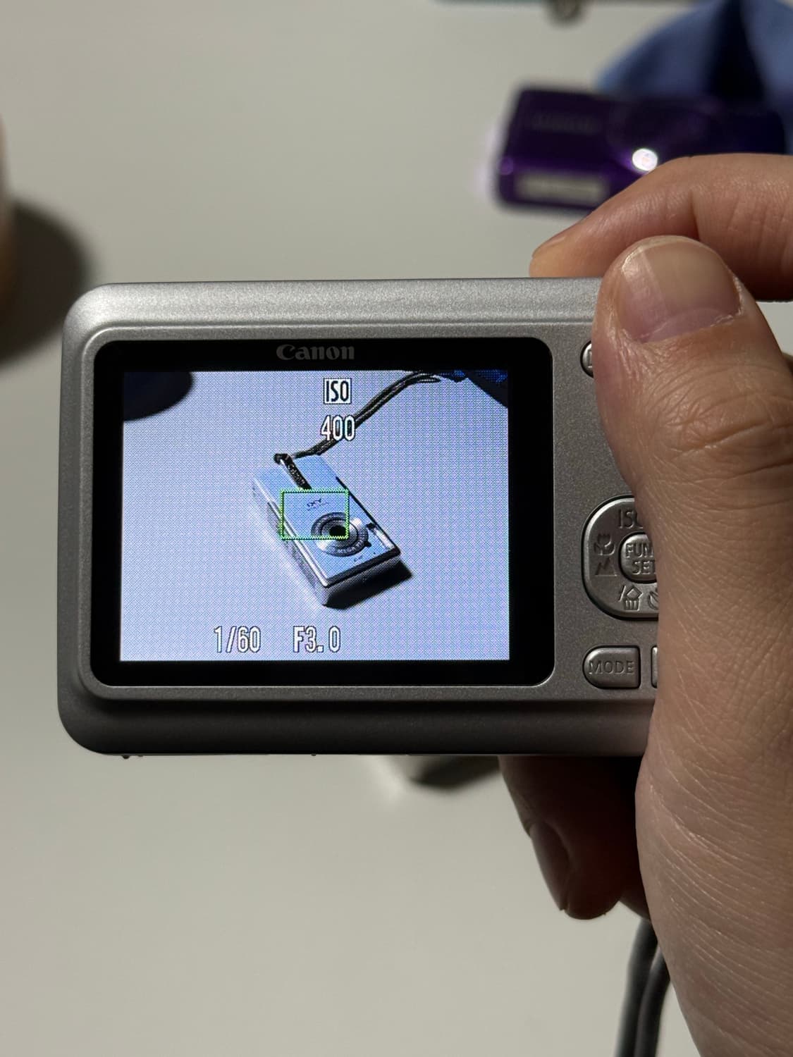 희귀 실버 빈티지 디카 캐논 파워샷 a480 작례o 상품이미지9