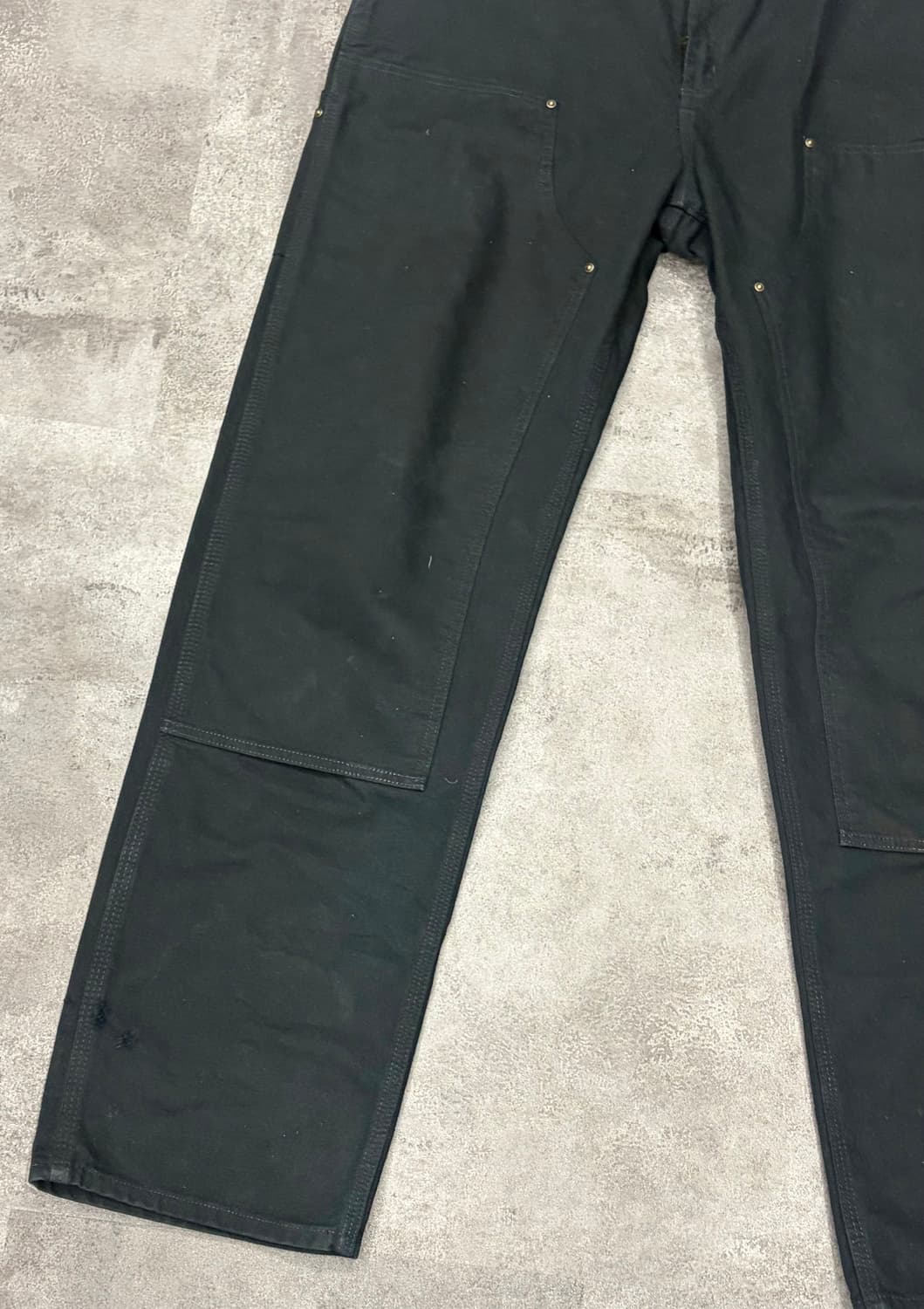 10s 칼하트 더블니 blk 블랙 카펜터 팬츠 상품이미지2