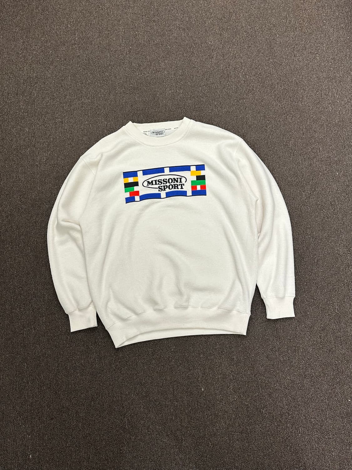 L)미쏘니 스포츠 빈티지 플리스 스웻셔츠 상품이미지2