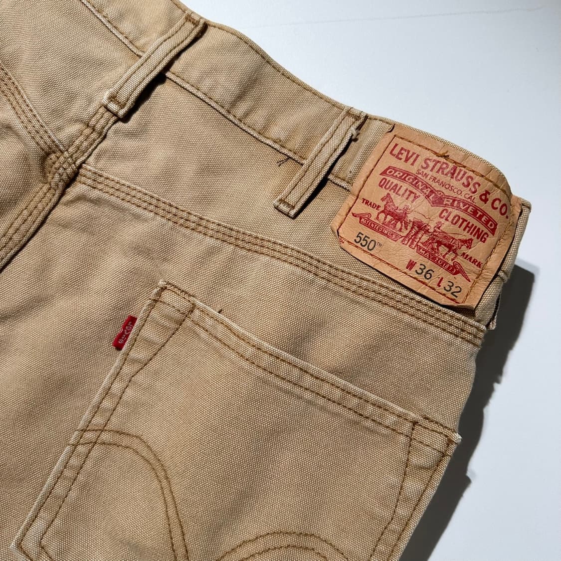 리바이스 00‘s 550 덕 캔버스 카펜터 워크 팬츠 상품이미지4