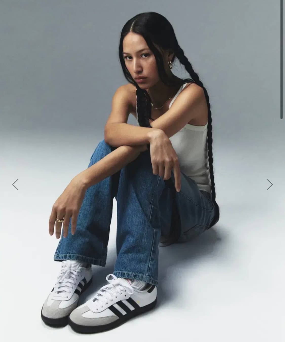 글로니 미드라이즈 데님 청바지 M사이즈 상품이미지1