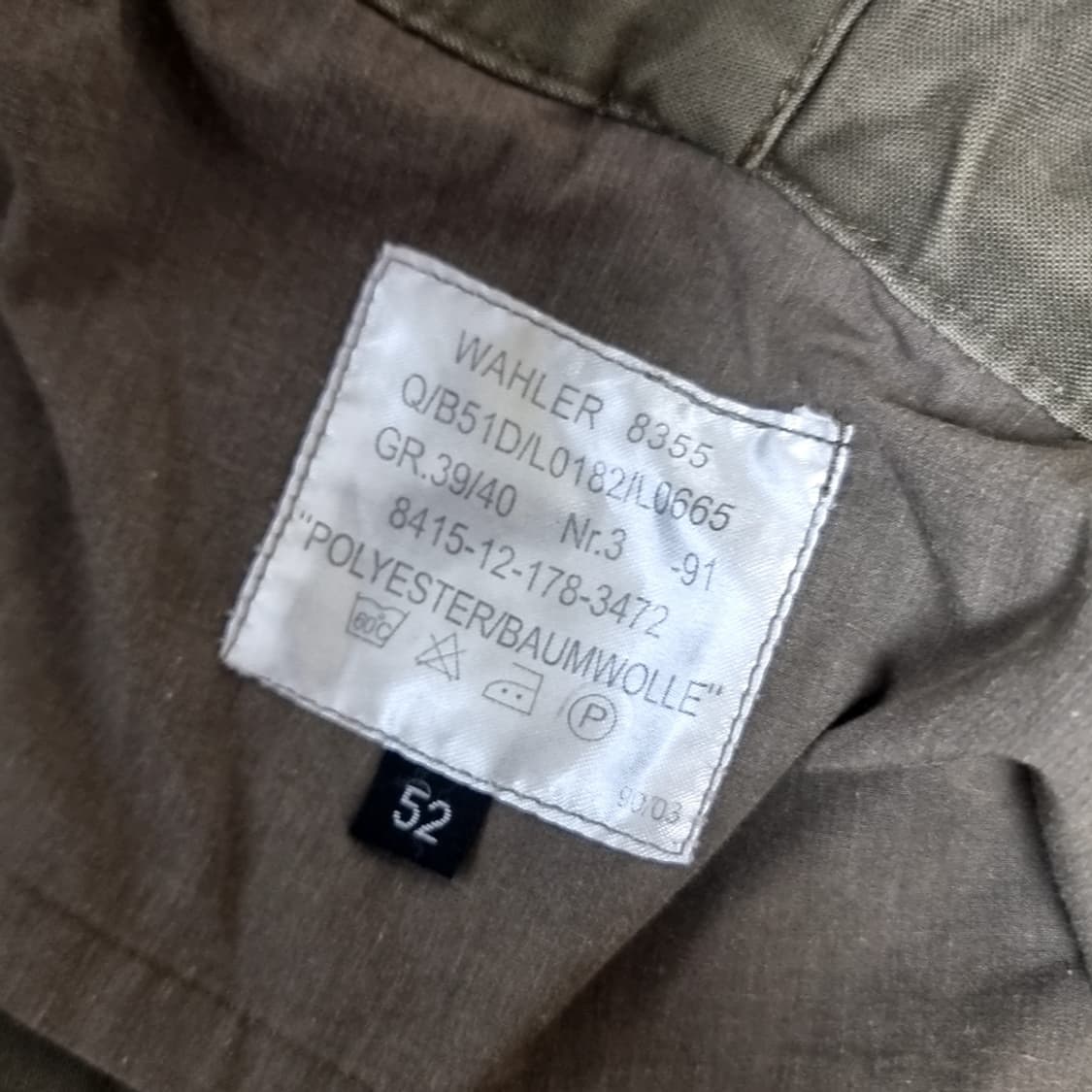 독일군 야상 M65 야전상의 후드 자켓(100-105) 상품이미지2