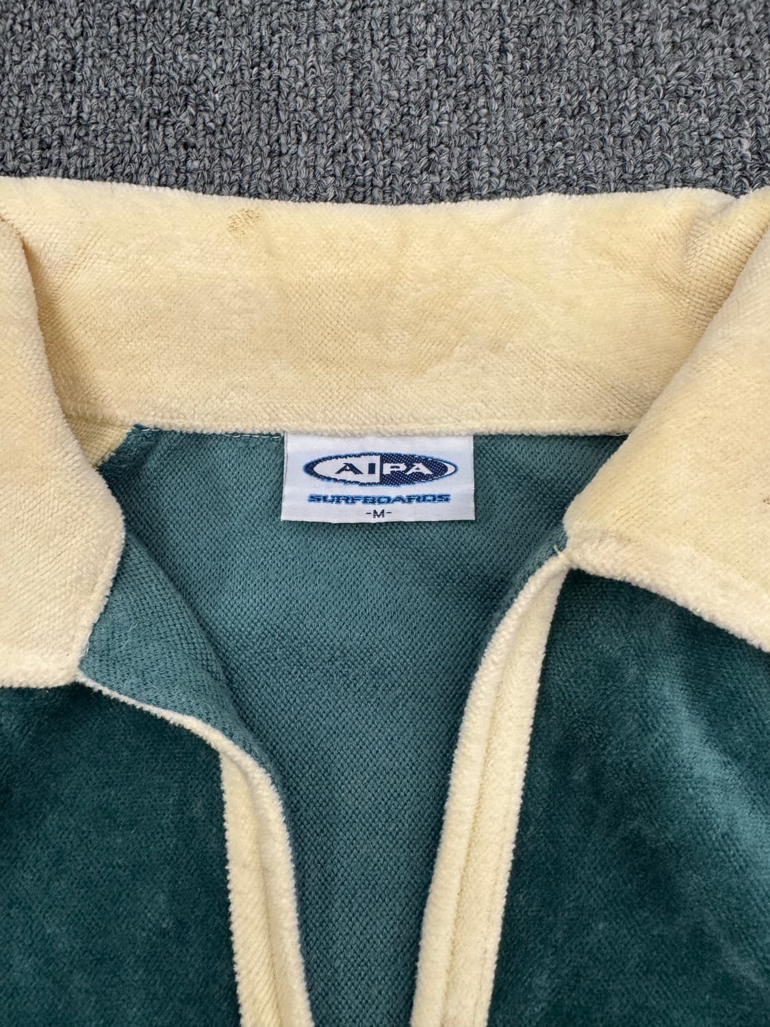 M)AIPA 빈티지 테리 롱슬리브 카라티 상품이미지3