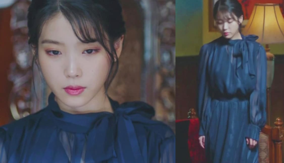 더아이잗컬렉션(THE IZZAT) 아이유 스카프 원피스 55 상품이미지3