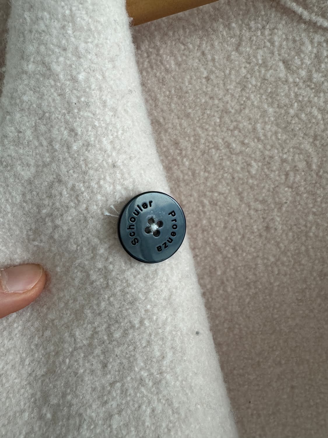 프로엔자슐러 Proenza Schouler 베이비 핑크 부클 코트 s   상품이미지6