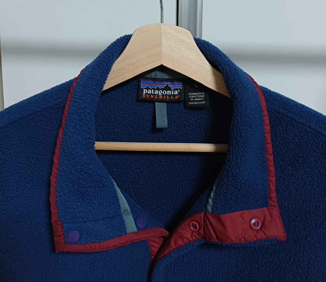 [M-L] 파타고니아 신칠라 스냅티 올드 모델 딥 블루 상품이미지3