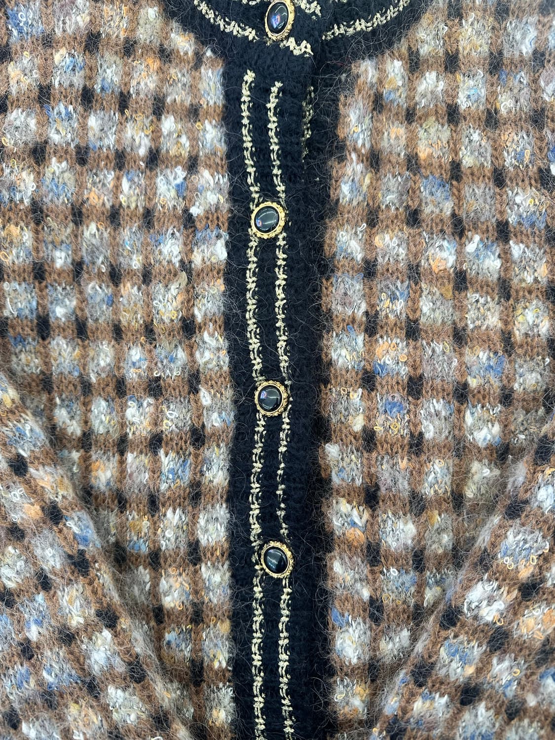 재팬빈티지 트위드 가디건 상품이미지3