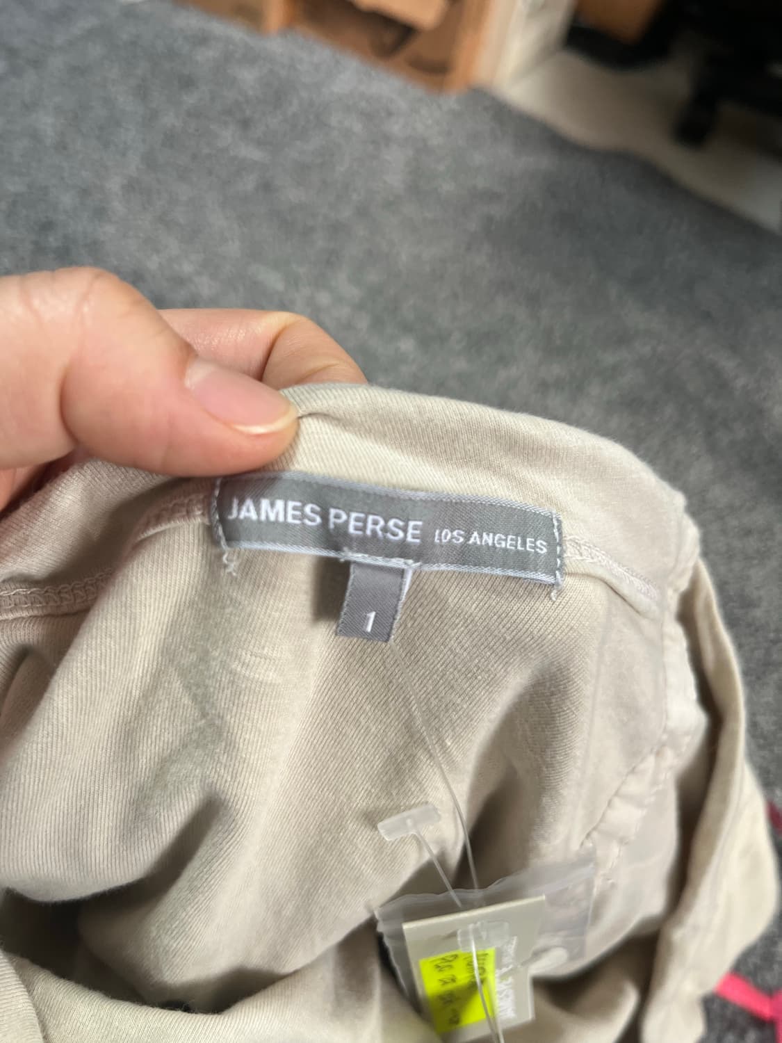 제임스 펄스 모리걸룩 아이보리 스커트 1사이즈 상품이미지2