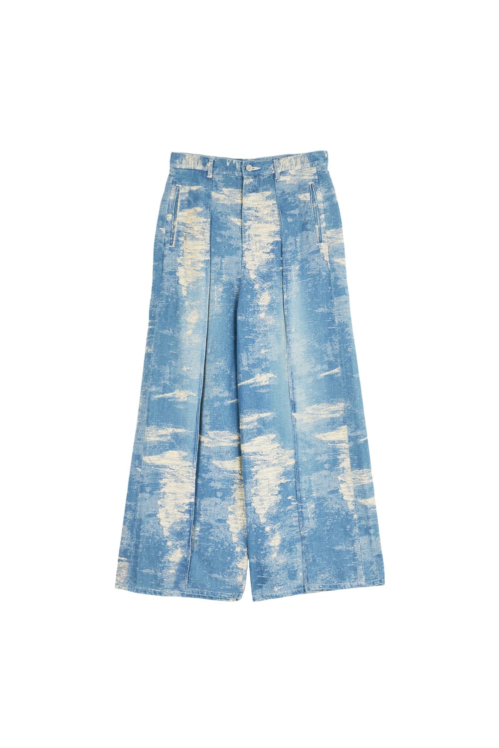 새상품 탁 TAAKK 인디고 블리치 와이드 데님 3사이즈 상품이미지2