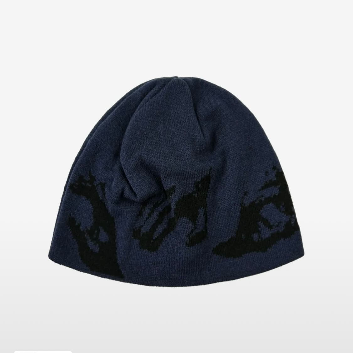 탄산 자카드 핸드그립 비니 상품이미지2